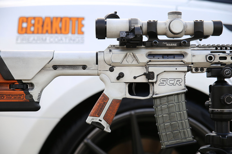 Custom Finished Tactical Rifle by Web User | Cerakote