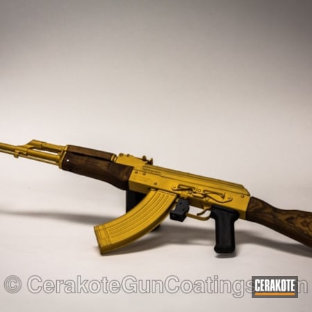 Powder Coating: Gold H-122,Tactical Rifle