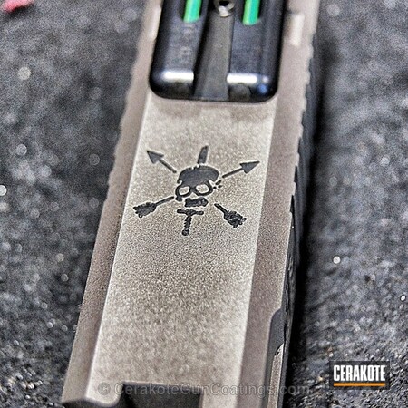 Powder Coating: Graphite Black H-146,Gun Parts,Titanium H-170