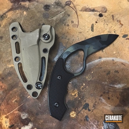 Powder Coating: Graphite Black H-146,Knives,Colonel Blades,Fixed-Blade Knife,MAGPUL® FOLIAGE GREEN H-231,MultiCam,Knife,Camo,Sniper Grey H-234,More Than Guns,MAD Land Camo