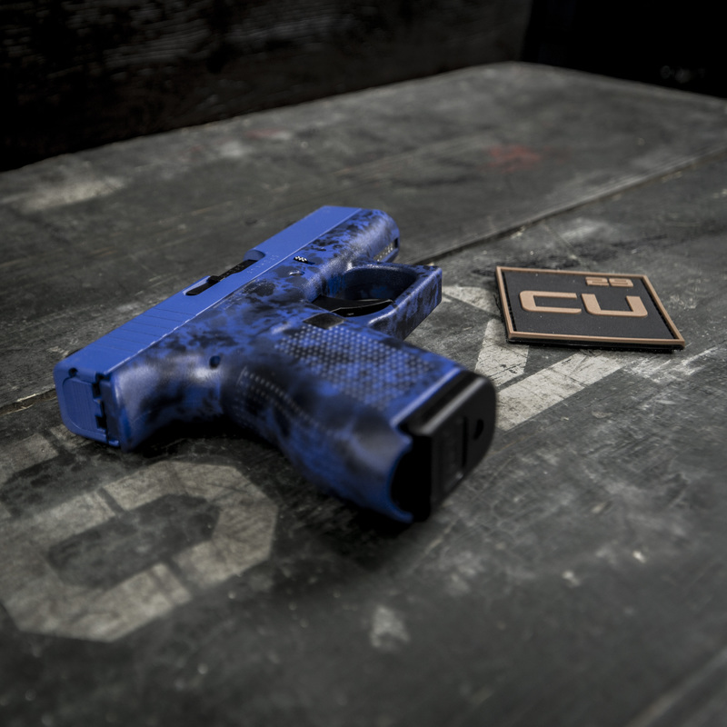 Custom Glock Cerakote Finish with H-245, H-127 and H-171 by GLEN | Cerakote