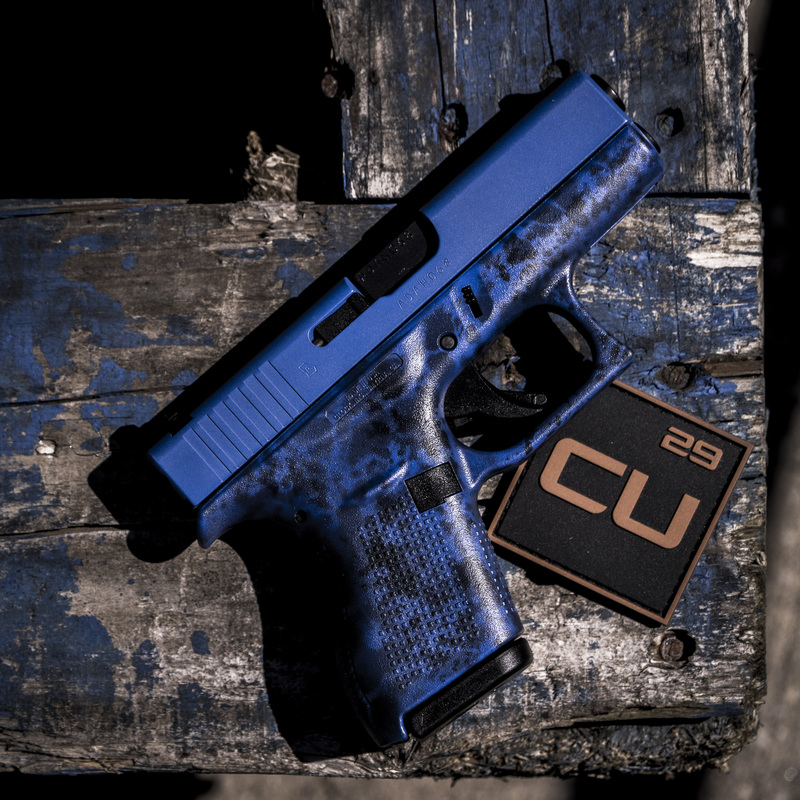 Custom Glock Cerakote Finish with H-245, H-127 and H-171 by GLEN | Cerakote