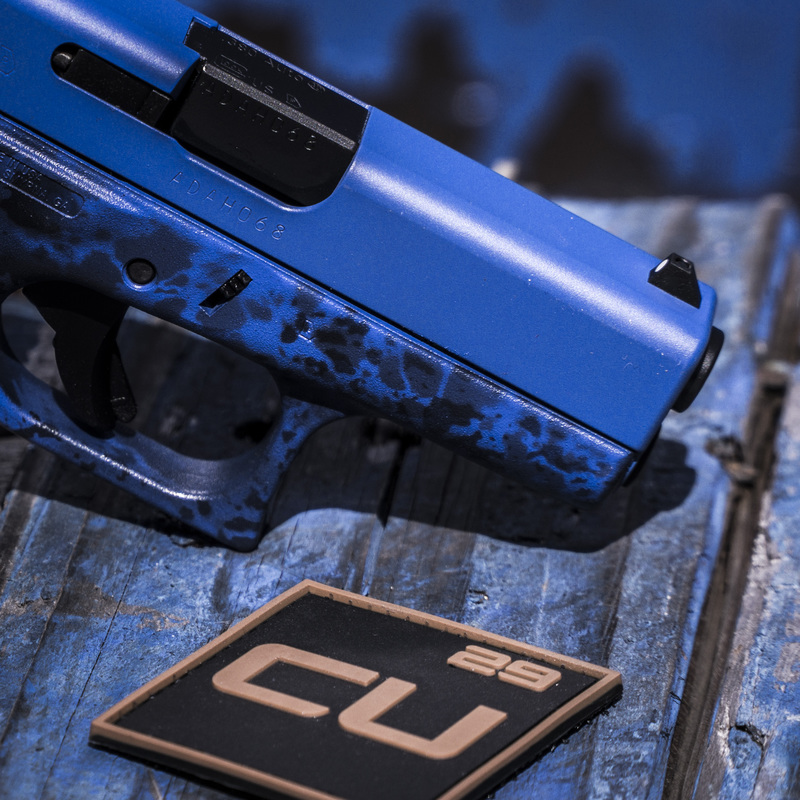 Custom Glock Cerakote Finish with H-245, H-127 and H-171 by GLEN | Cerakote