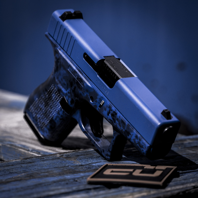 Custom Glock Cerakote Finish with H-245, H-127 and H-171 by GLEN | Cerakote
