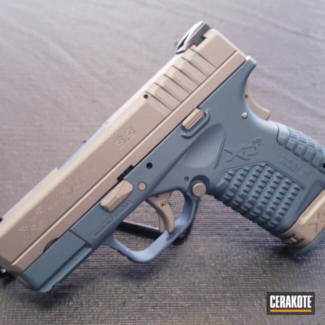Cerakoted Springfield Xd With Cerakote H-185 And H-152
