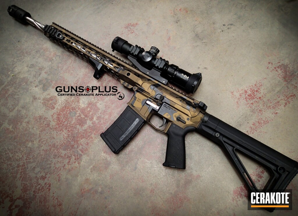 Aero Precision Rifle Build with Cerakote H148 and H146 by Web User