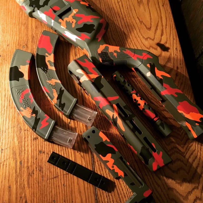 Custom Raging Hunter Cerekote Custom Cerakote Camo Finish by ANDREW KELCH | Cerakote