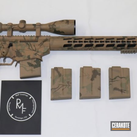 Powder Coating: Mil Spec O.D. Green H-240,Matte Brown H-7504M,Stripped,Ruger Precision 6.5,Custom Camo,Ruger,Bolt Action Rifle,Gun Parts,MAGPUL® FLAT DARK EARTH H-267