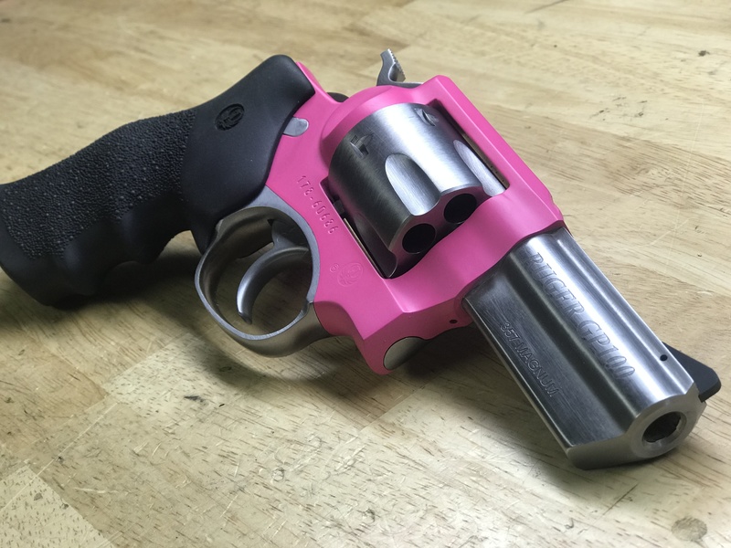 Ruger Revolver with Cerakote H-141 Prison Pink by Web User | Cerakote