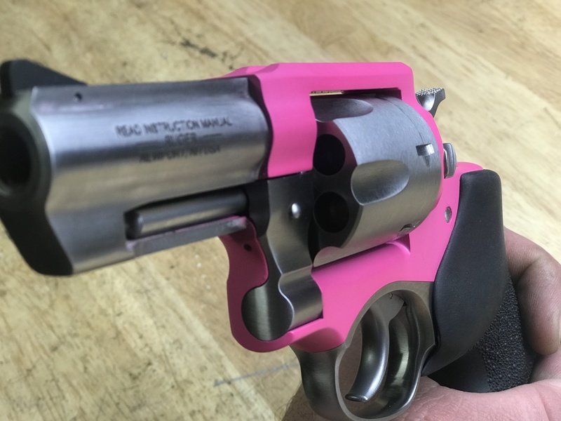 Ruger Revolver with Cerakote H-141 Prison Pink by Web User | Cerakote