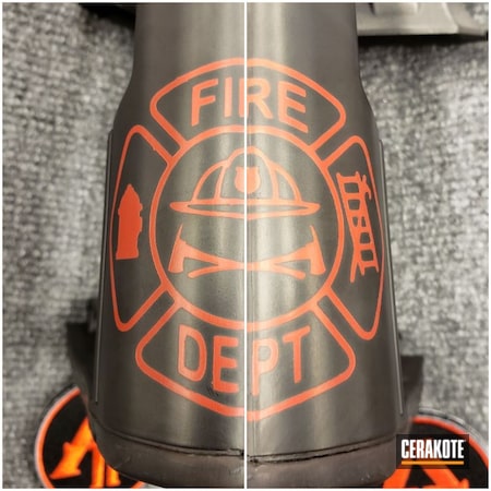 Powder Coating: Aero Precision,Firefighter,Embossed Logo,Thin Red Line,AR-15,Gun Parts,Bull Shark Grey H-214,Graphite Black H-146,SPRINGFIELD® GREY H-304,AR15 Builders Kit,Charity Project,Charity,Distressed American Flag