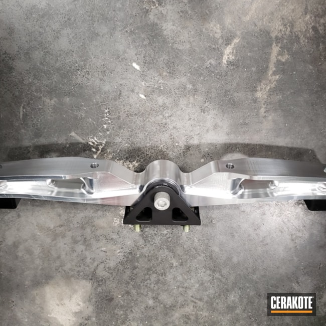 Cerakoted Differential Mount With A Clear Cerakote Mc-5100 Finish