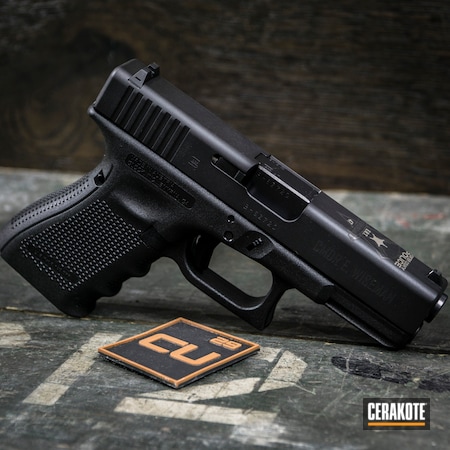 Powder Coating: Glock,Pistol,Armor Black H-190,Glock 19