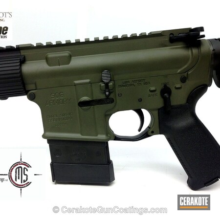 Powder Coating: Mil Spec O.D. Green H-240,SOG Armory,Tactical Rifle