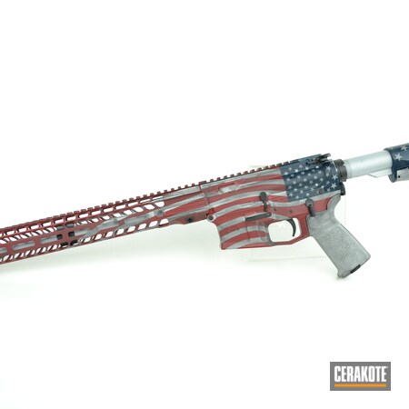 Powder Coating: Graphite Black H-146,Aero Precision,Shimmer Aluminum H-158,Tactical Rifle,American Flag,FIREHOUSE RED H-216,Sky Blue H-169