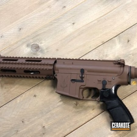 Powder Coating: Graphite Black H-146,Two Tone,Airsoft,M4A1 eplica,Federal Brown H-212