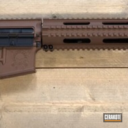 Powder Coating: Graphite Black H-146,Two Tone,Airsoft,M4A1 eplica,Federal Brown H-212