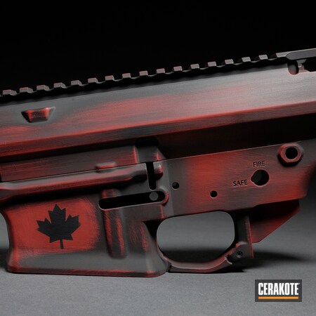 Powder Coating: Matching Set,Canada,Graphite Black H-146,Crimson H-221,Maccabee Defense SLR,SLR Rail,Stag Arms,Battleworn,BCM,Upper / Lower / Handguard