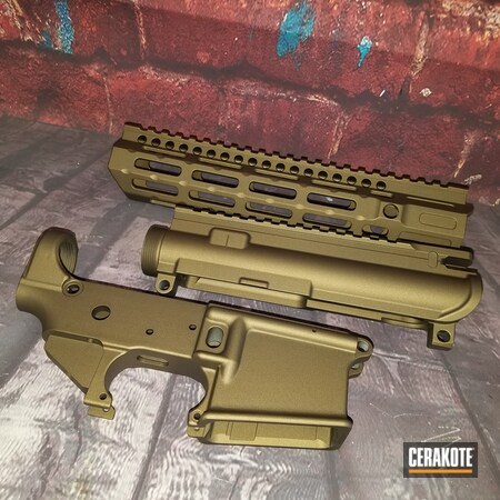 Powder Coating: AR-15,Burnt Bronze H-148,Gun Parts,Upper / Lower / Handguard