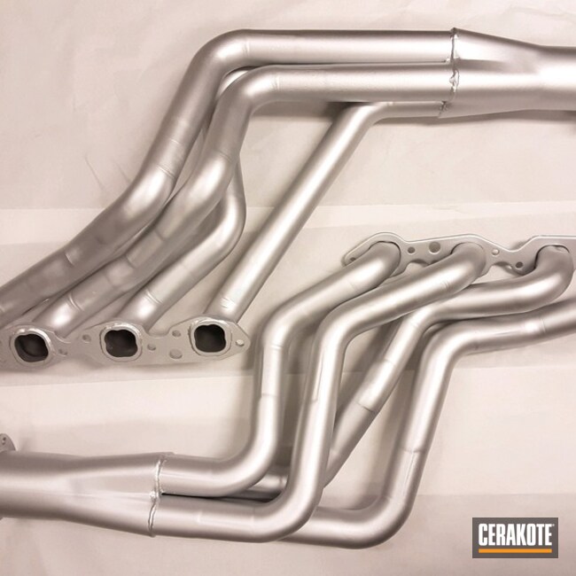 Cerakoted Big Block Chevy Headers Finished With Cerakote C-7700