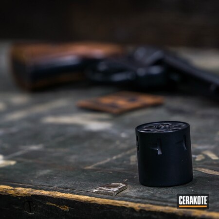 Powder Coating: BLACKOUT E-100,Cowboy Gun,Midnight E-110,Revolver,Single-Action Revolver