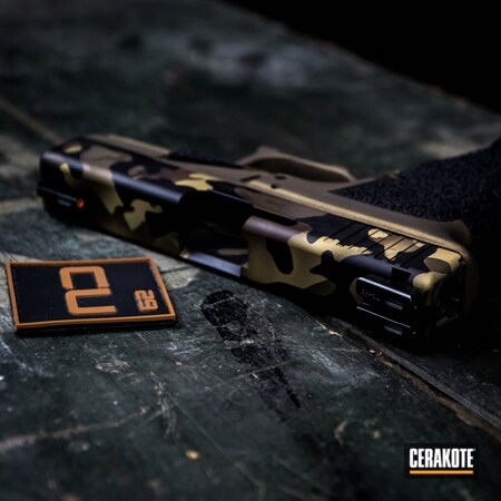 Powder Coating: Glock,S.H.O.T,VORTEX® BRONZE H-293,Gold H-122,Glock 19,MultiCam,Burnt Bronze H-148