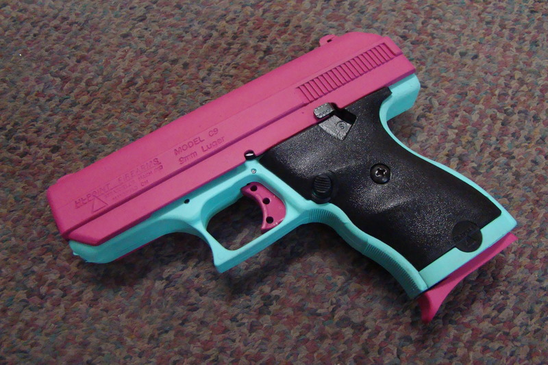 Hi-Point Handgun coated with Cerakote H-175 and H-224 by DAVID OR TERRI ...