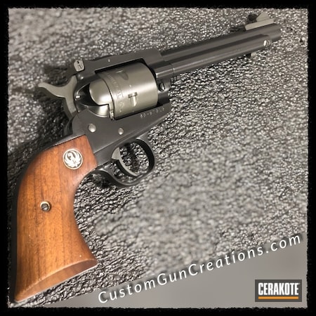 Powder Coating: Smoke E-120,Two Tone,BLACKOUT E-100,22 Long Rifle,Revolver,Wheel Gun,Ruger