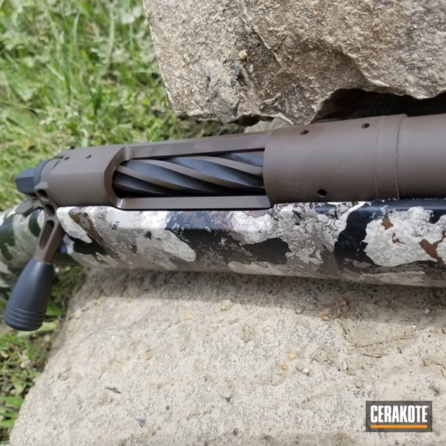 H-146 Graphite Black and H-298 Plum Brown by BRYAN WESTBROOK | Cerakote