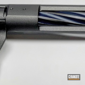 Cerakoted Fluted Remington 700 Bolt Cerakoted With H-237 Tungsten