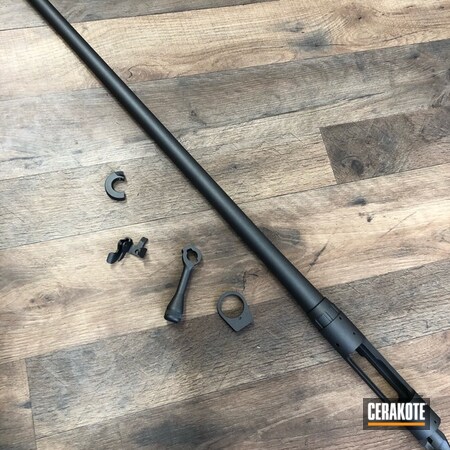 Powder Coating: Savage Arms,Tungsten H-237,Bolt Action Rifle,Barreled Action