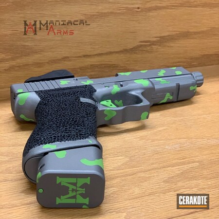 Powder Coating: Graphite Black H-146,Glock,Zombie Green H-168,Pistol,Glock 21,Custom Camo,Stainless H-152