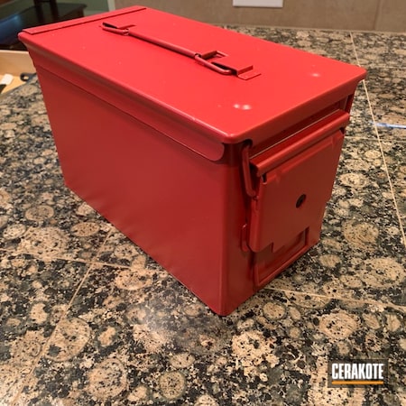Powder Coating: Ammo Can,FIREHOUSE RED H-216,Miscellaneous