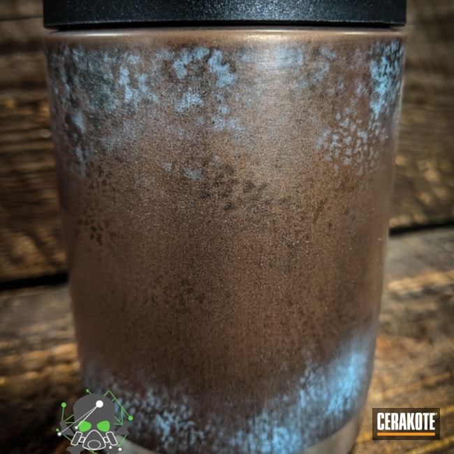 YETI Cup with a Cerakote Copper Patina Finish by Web User