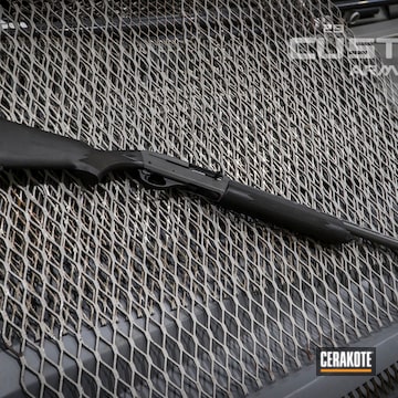 Cerakoted Remington 11-87 Shotgun Finished With Cerakote E-100 And E-160