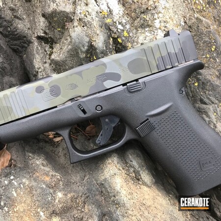Powder Coating: Graphite Black H-146,Glock,Handguns,Pistol,Custom Camo