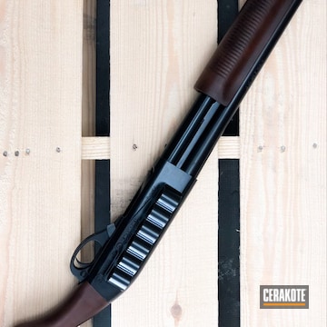 Cerakoted Gloss Black Remington Shotgun
