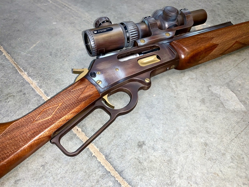 Distressed Rifles Patina Distressed Lever Action Rifle by Web User | Cerakote