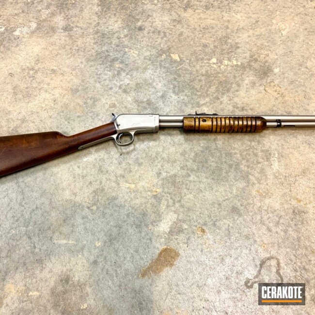Cerakoted Winchester With Savage Stainless