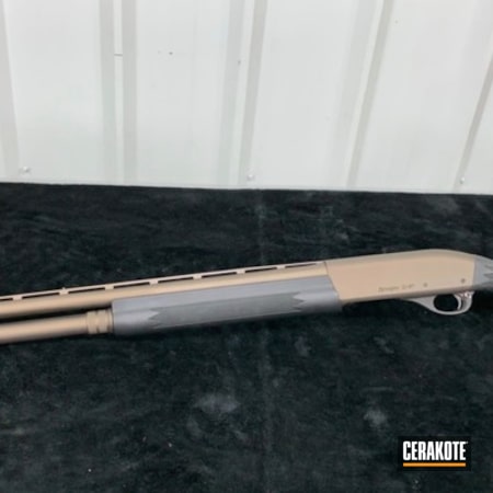 Powder Coating: Midnight Bronze H-294,12 Gauge,Shotgun,Remington 11-87
