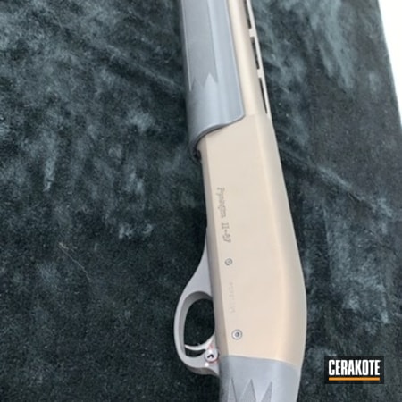 Powder Coating: Midnight Bronze H-294,12 Gauge,Shotgun,Remington 11-87