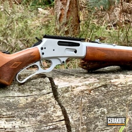 Powder Coating: Marlin,Crushed Silver H-255,Lever Action,Rifle