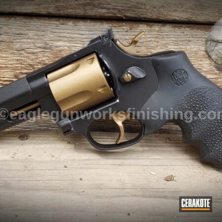 Powder Coating: Graphite Black H-146,Two Tone,Revolver,44 Magnum,Taurus,Burnt Bronze H-148,Taurus Tracker