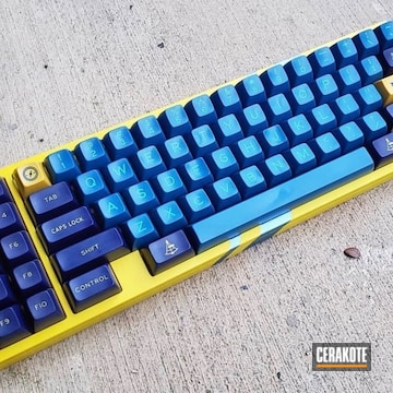 Cerakoted Custom Mechanical Keyboard