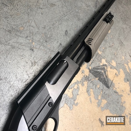 Powder Coating: Remington 870 Express Super Magnum,Shotgun,Pump-action Shotgun,Midnight E-110,Remington 870,870 Express,Remington
