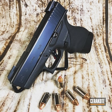 Cerakoted Glock 43 Handgun With Cerakote E-110