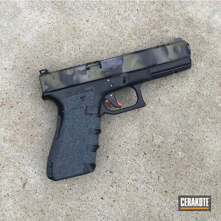 Powder Coating: Glock,.45 ACP,Pistol,MultiCam Black,Armor Black H-190,MIL SPEC GREEN  H-264,Glock 21,Camo,Sniper Grey H-234