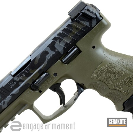 Powder Coating: HK Pistol,Pistol,Armor Black H-190,Vp9sk,MAGPUL® O.D. GREEN H-232,Camo,Sniper Grey H-234,Custom Camo,VP9