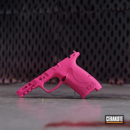 Powder Coating: Smith & Wesson,Polymer Frame,Frame,Prison Pink H-141