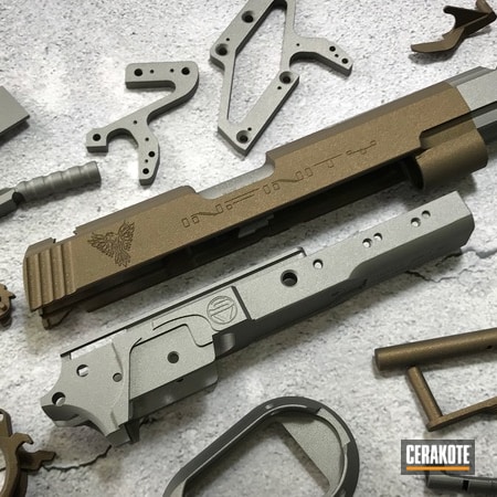 Powder Coating: Infinity,Gun Metal Grey H-219,Burnt Bronze H-148,Gun Parts